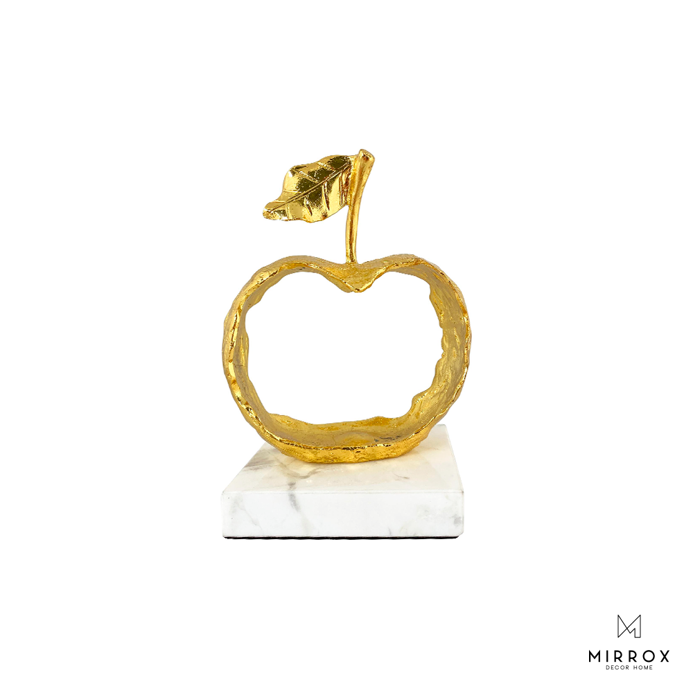 Manzana decor. 17x12x10 cm.