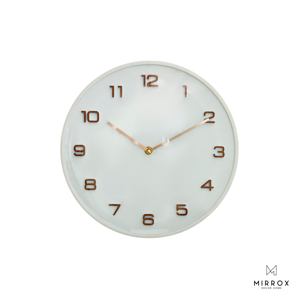 Reloj decor. 30x30x5 cm.
