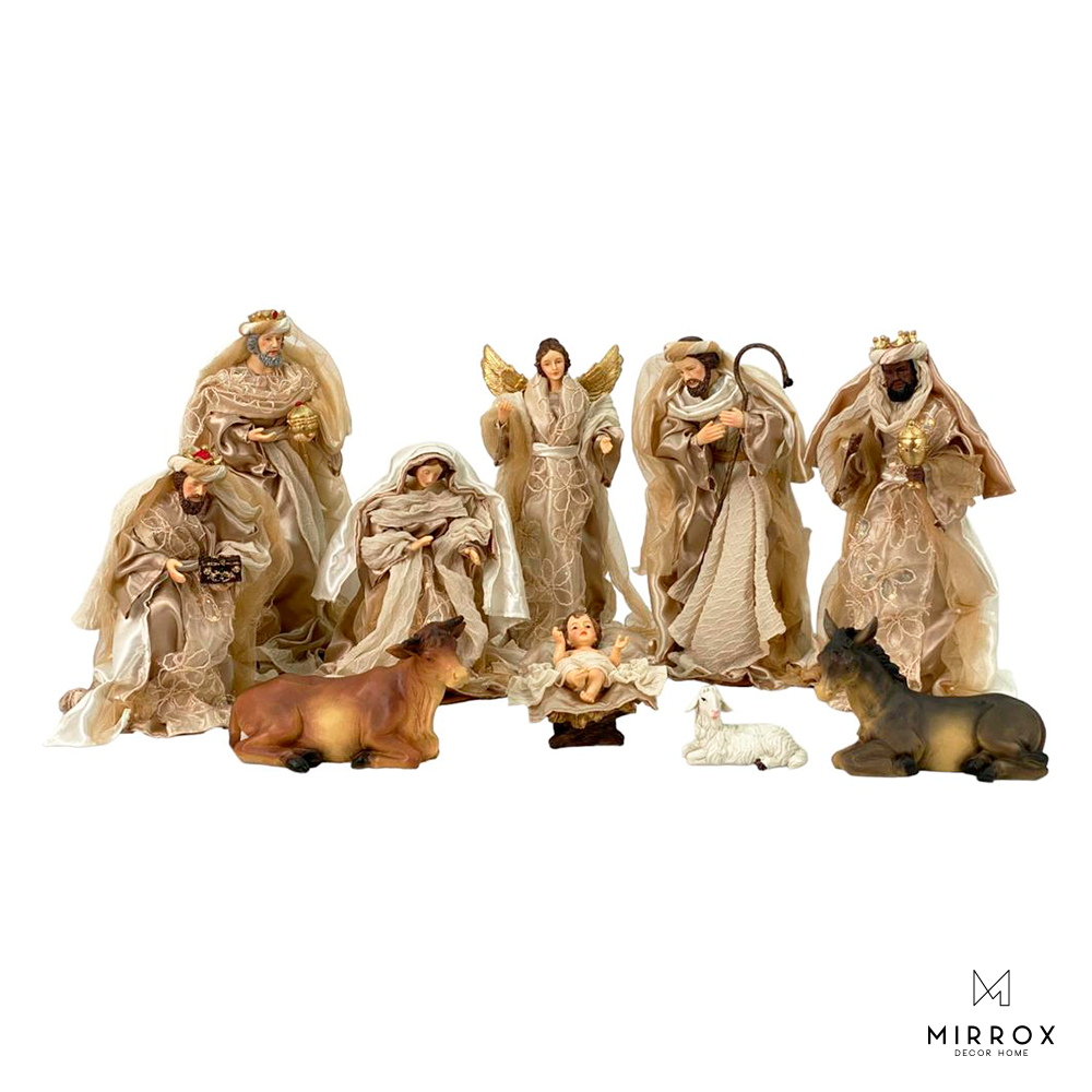 Nacimiento 10 pzs. 35 cm.